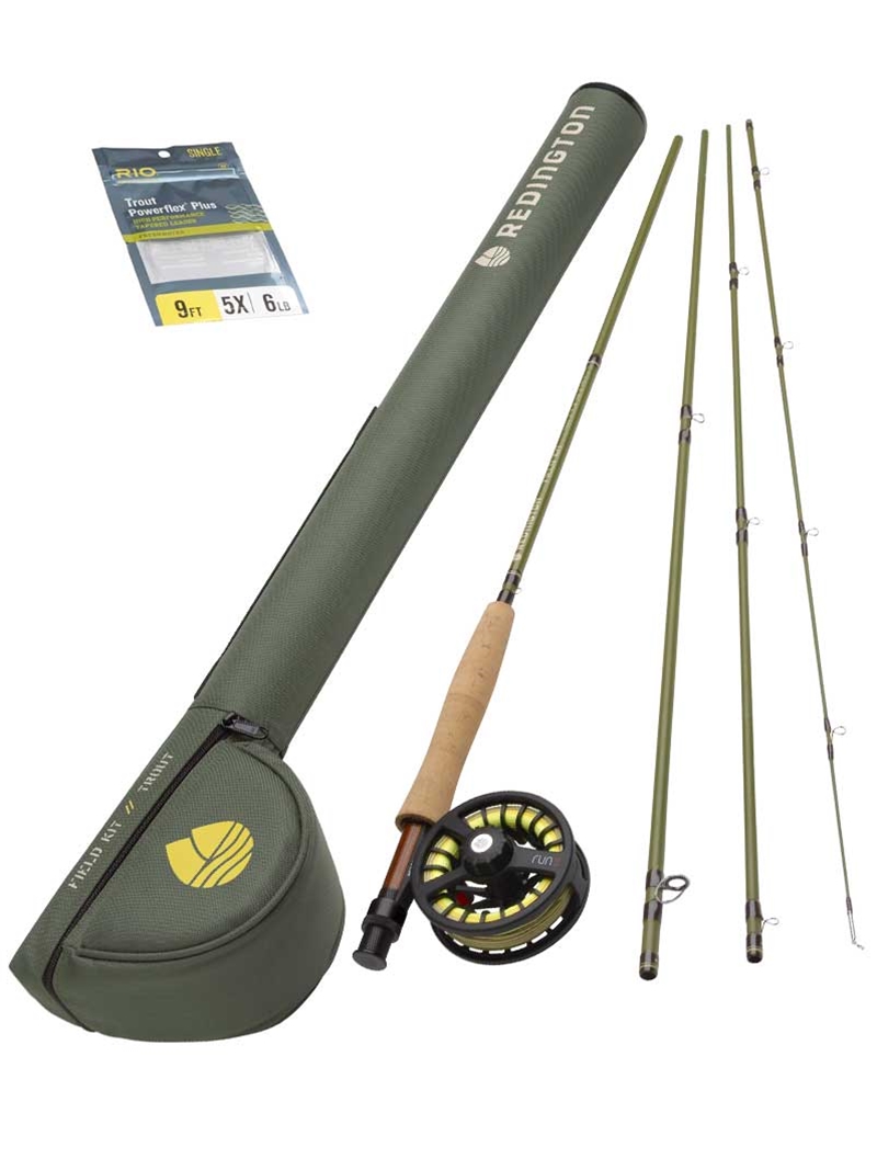 Redington Trout Field Kit - 4 Piece Combo