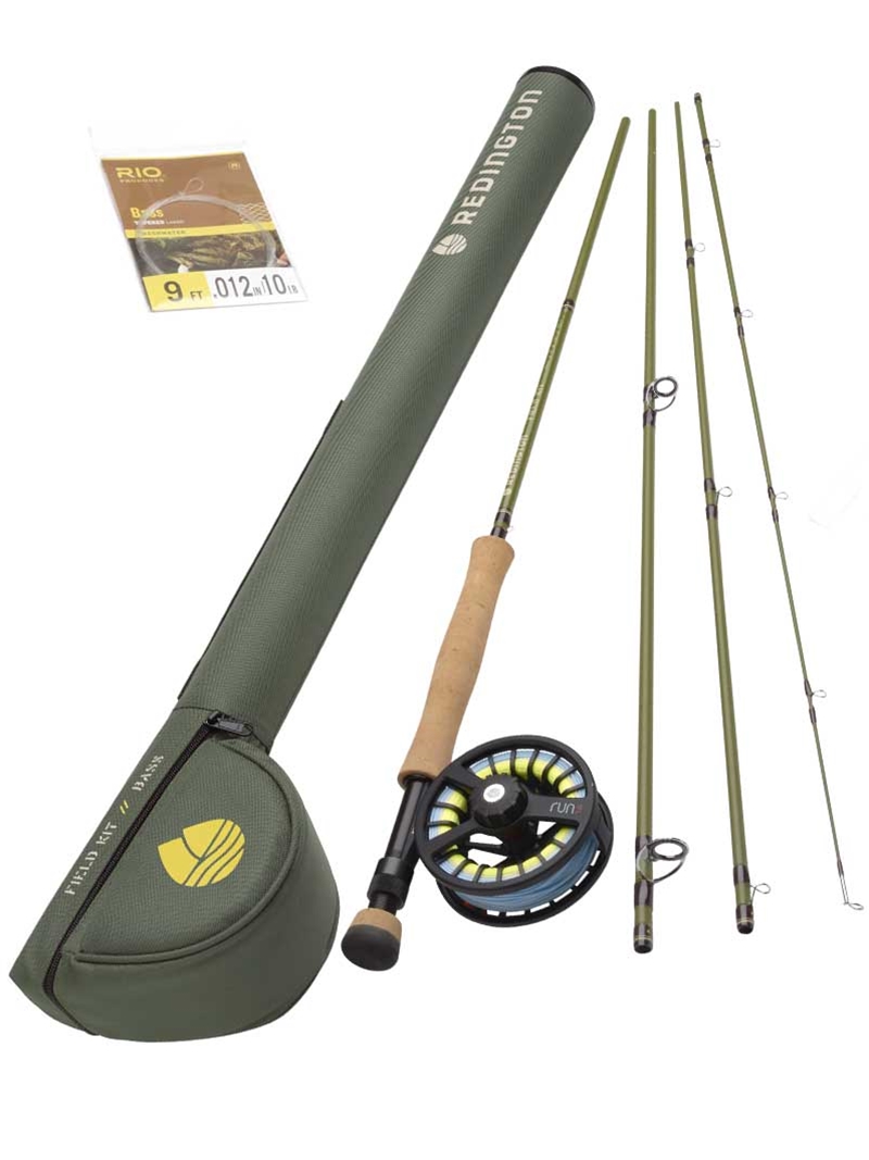 Redington Bass Field 4-Piece Fly Rod Kit