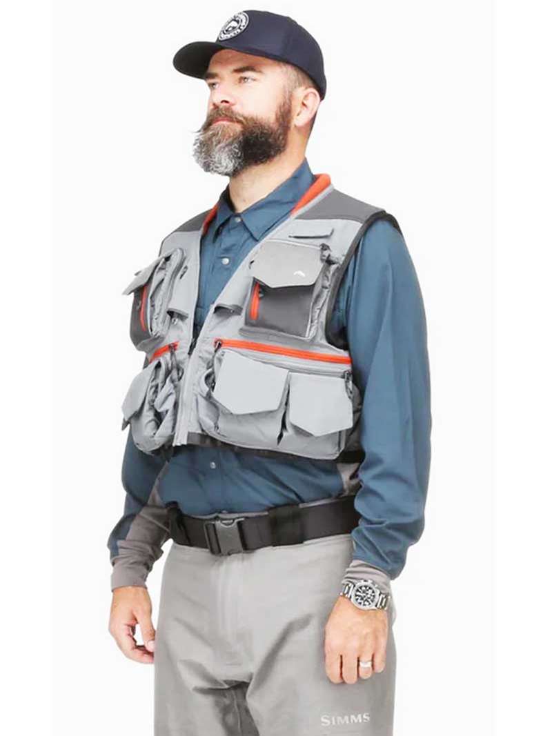 Simms Guide Vest- Steel