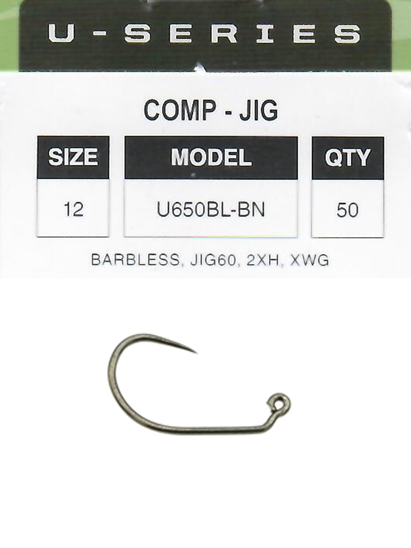 Umpqua U-Series UC650BL-BN Fly Hooks