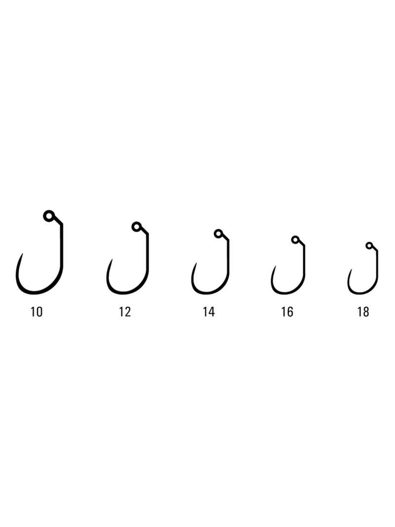 Umpqua U-Series U204 Fly Tying Hooks Size 6 50 Pack - Fly Tying