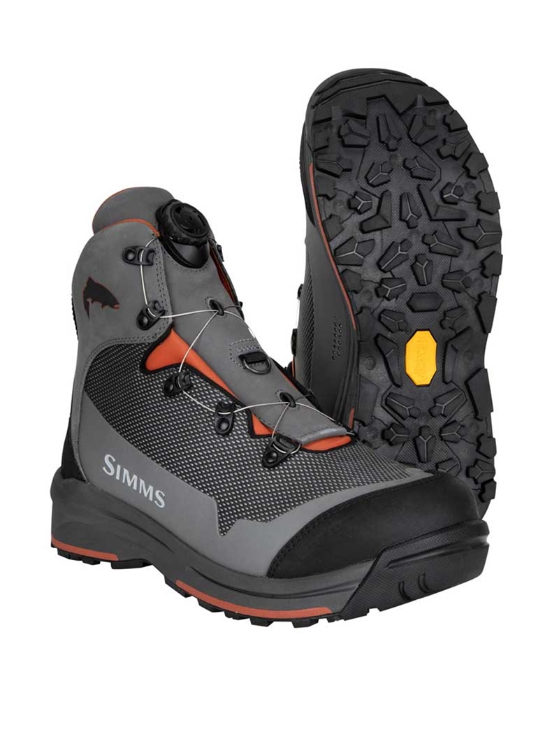 Simms Guide Boa Wading Boots- Vibram soles