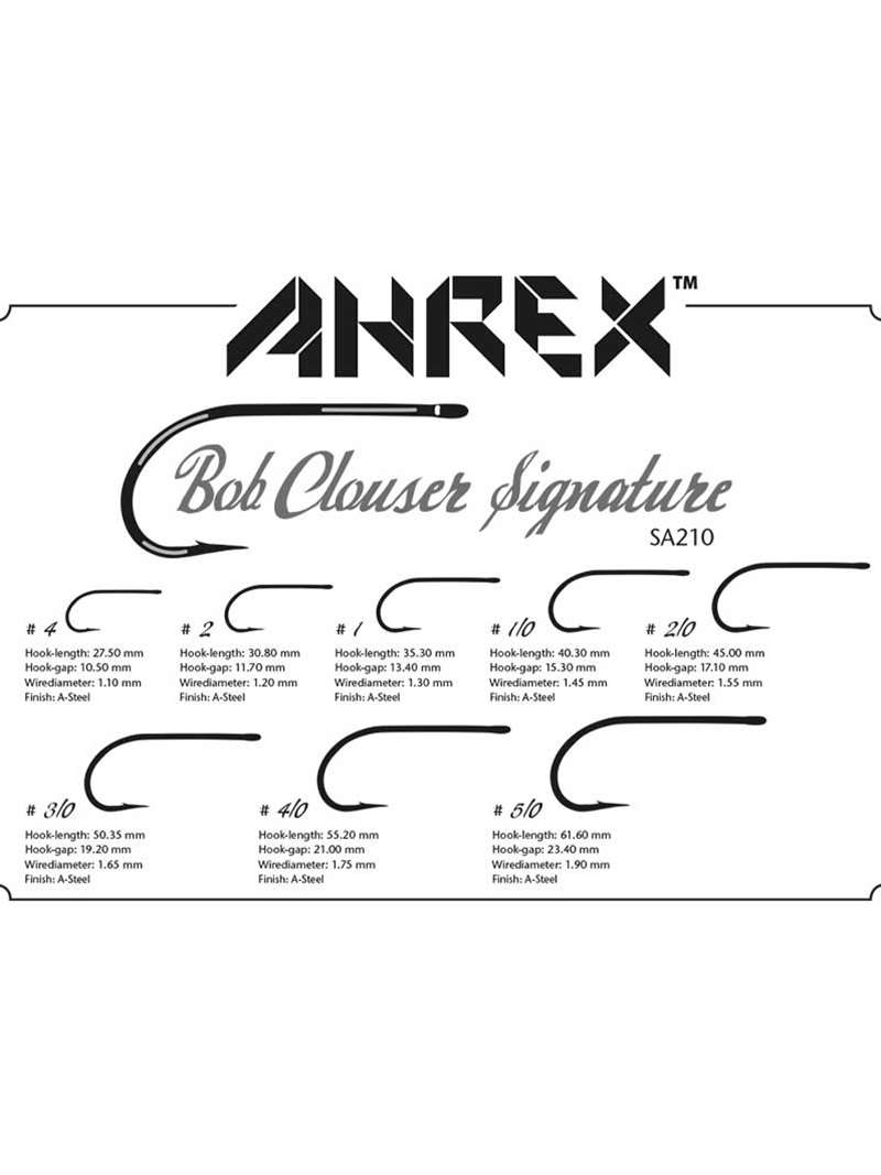 Ahrex SA210 Bob Clouser Hooks