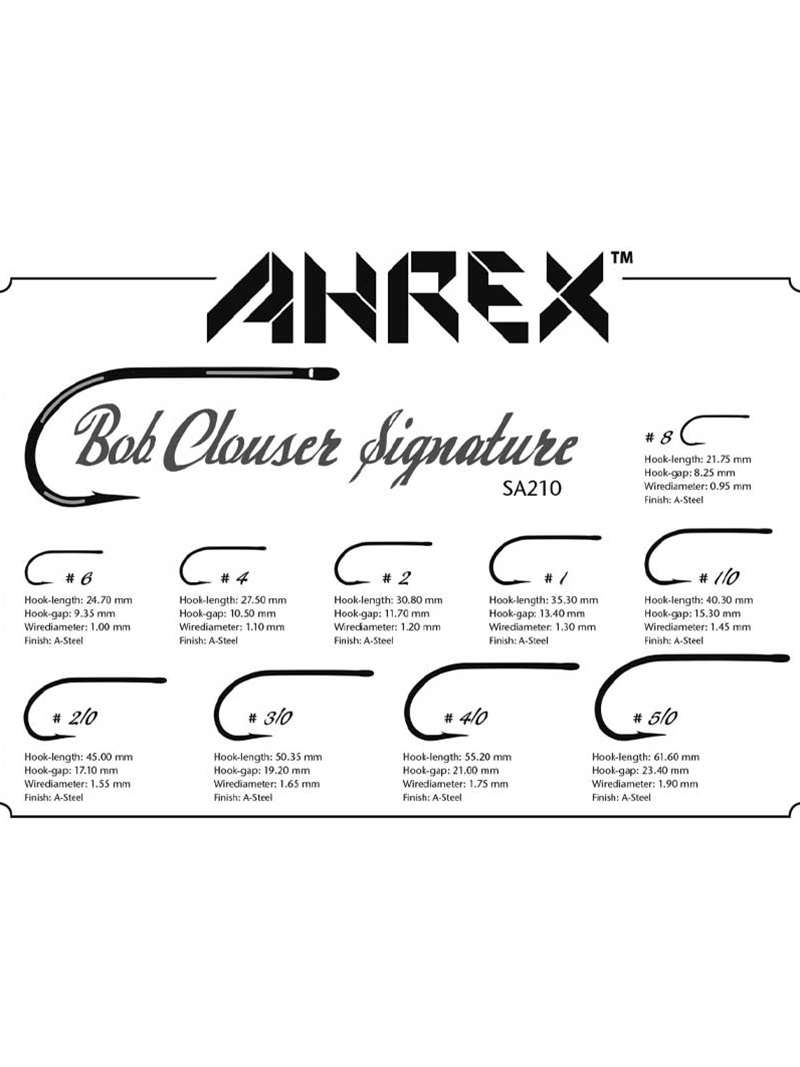 Ahrex SA210 Bob Clouser Hooks