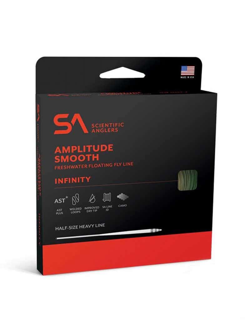 thumbnail image 2 of Scientific Anglers Magnitude Smooth Infinity Clear Floating Fly Line – WF Weight Forward, Clear Stealth Head 2 of 11