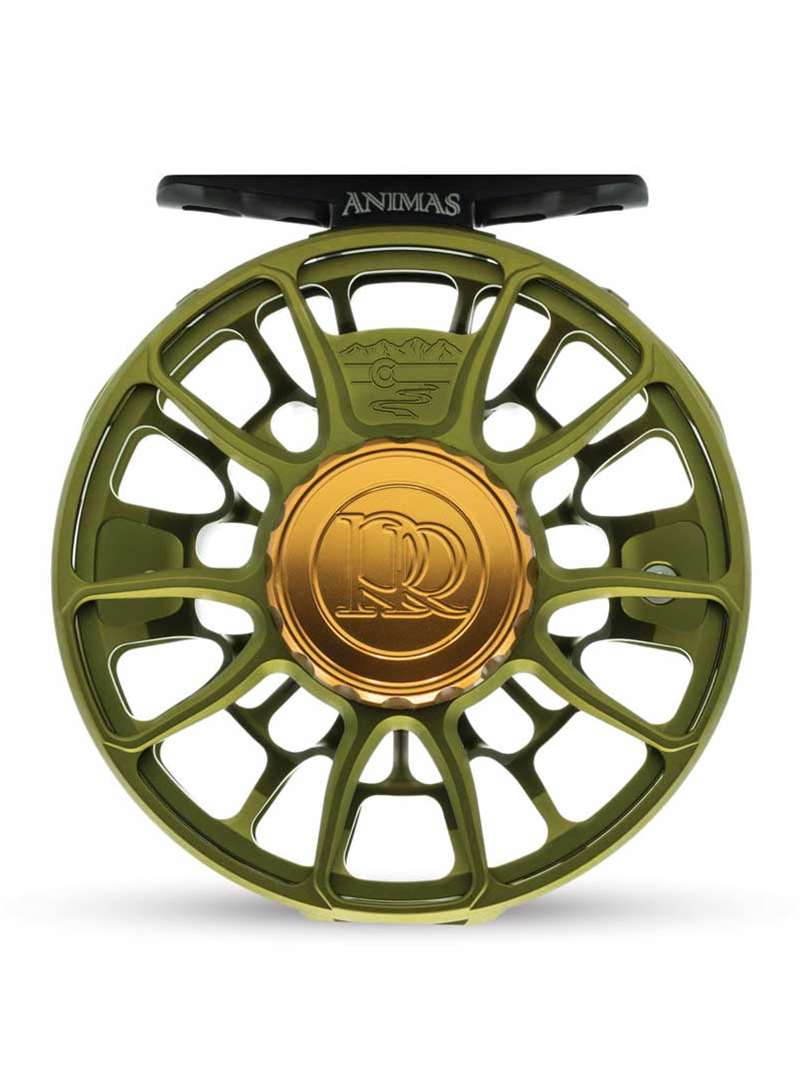 Ross Animas Fly Reel - 4/5 - Matte Olive