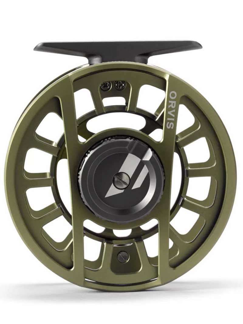 Orvis Hydros Fly Reel - V - Matte Olive