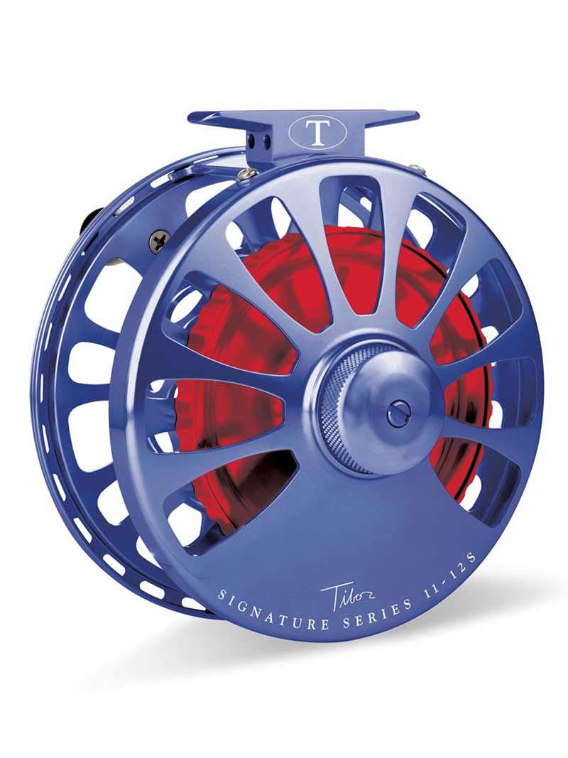 Tibor Signature 11/12S Fly Reel-blue