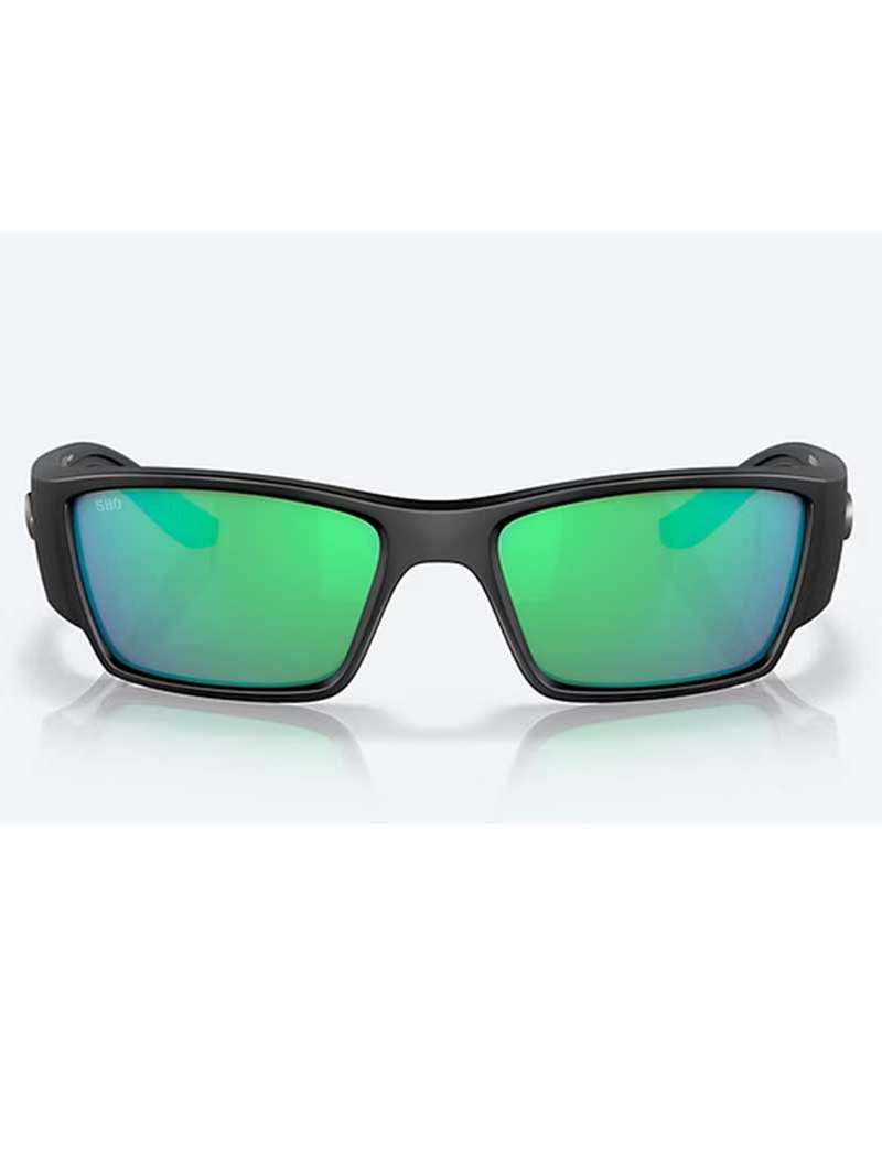 Costa Corbina Pro Sunglasses matte black with green mirror 580G lenses