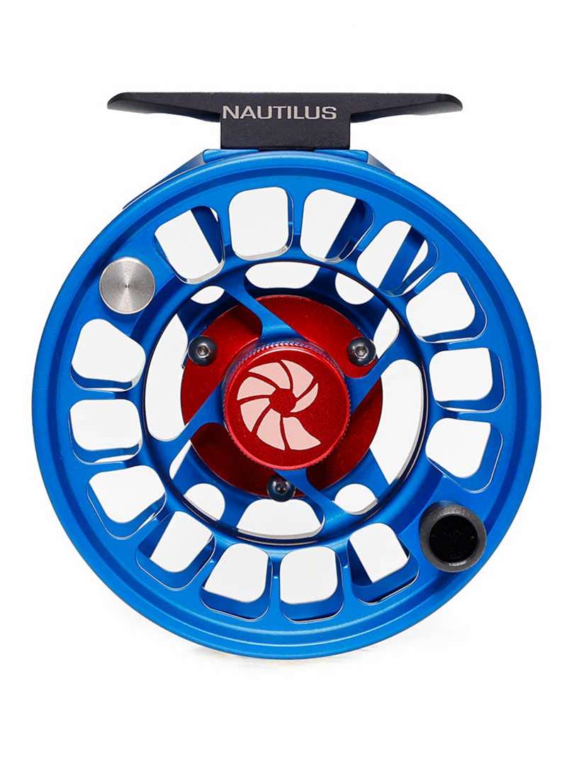 Nautilus XM Fly Reel- Medium for 4-5 weight lines- fathom blue