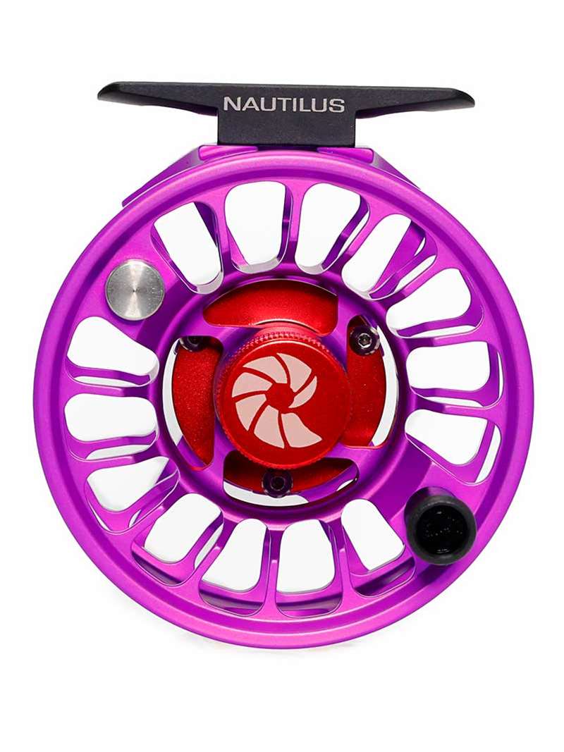 Nautilus XM Fly Reel- Medium for 4-5 weight lines- purple haze