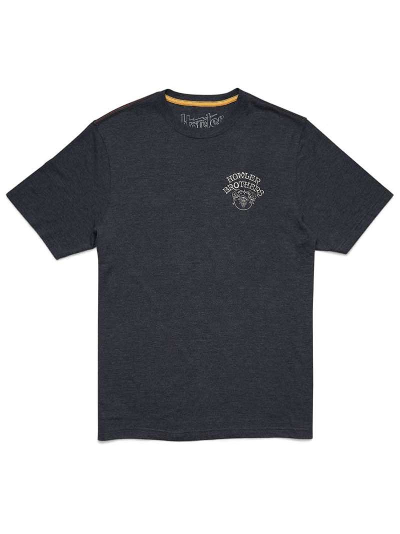 Howler Brothers River Wizard T-Shirt in Navy Heather