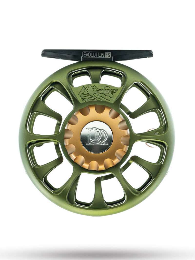 Ross Evolution FS Fly Reel- Matte Olive