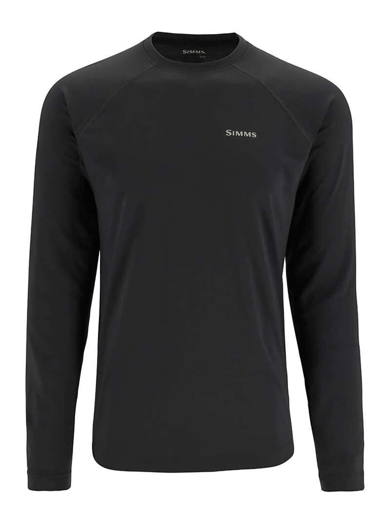 Simms Lightweight Baselayer Top- carbon