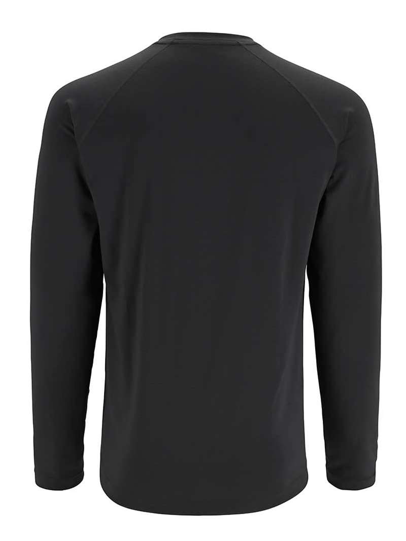 Simms Lightweight Baselayer Top- carbon