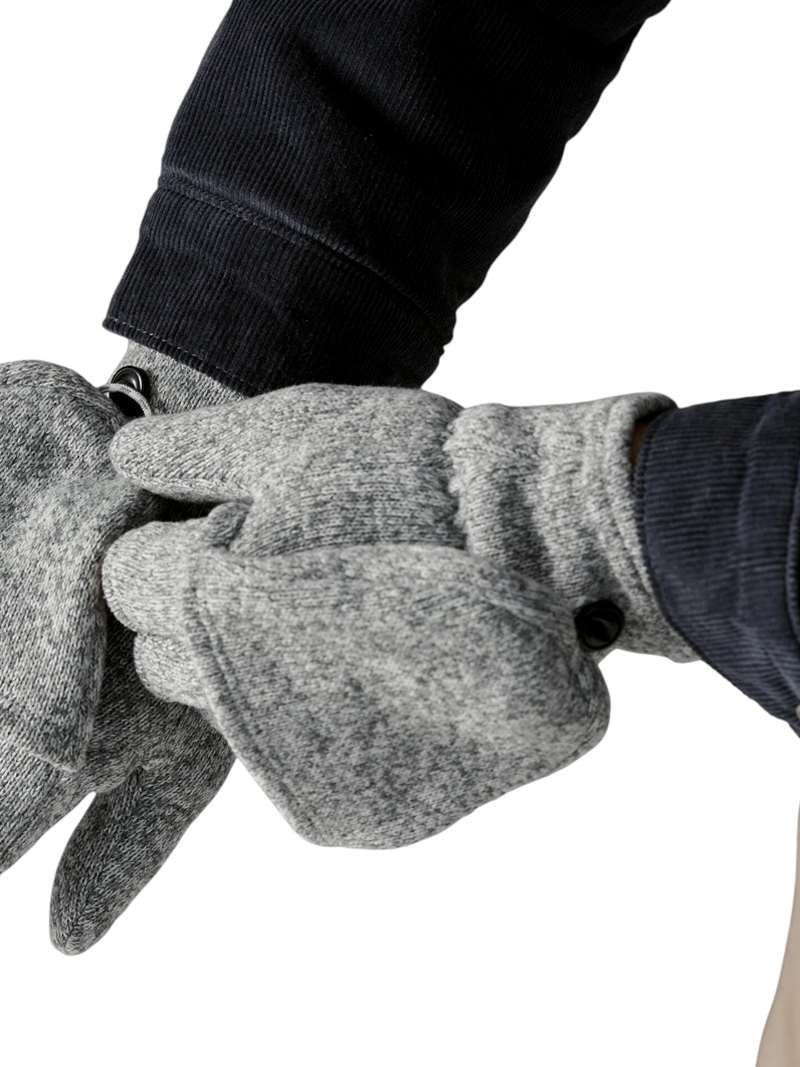 Patagonia Better Sweater Fleece Gloves Birch White