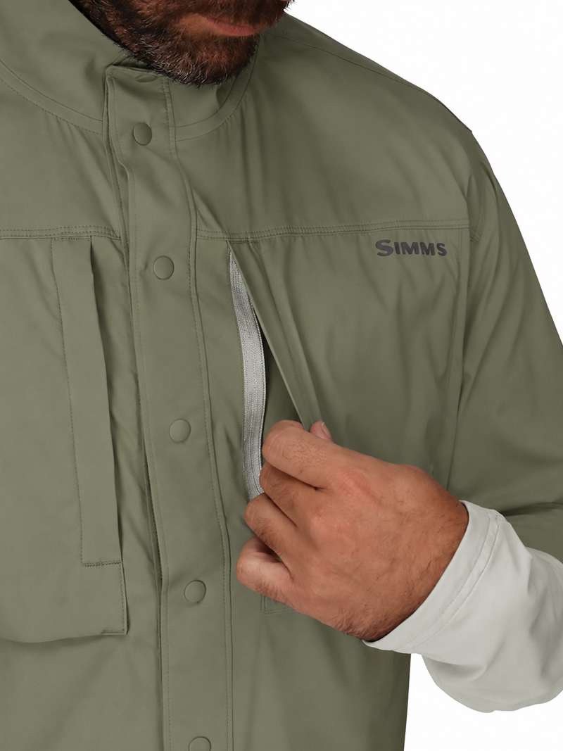 Simms Lattitude Bicomp Shirt- willow