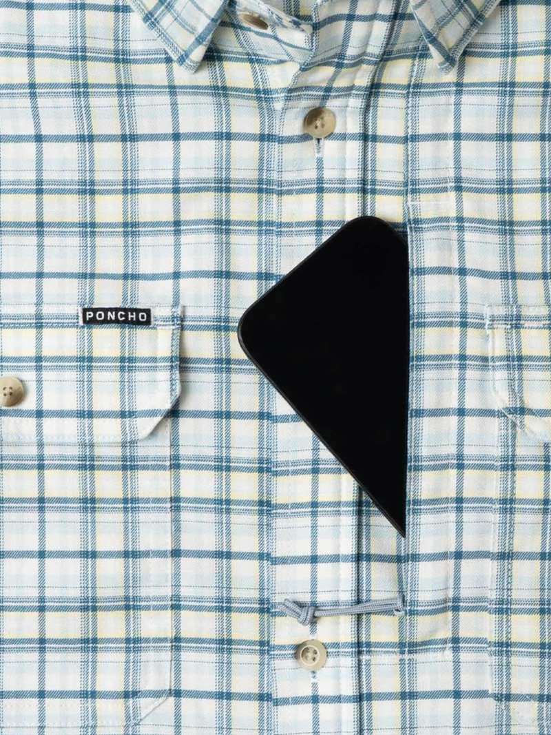 Poncho Flannel Shirt- The Bar Harbor