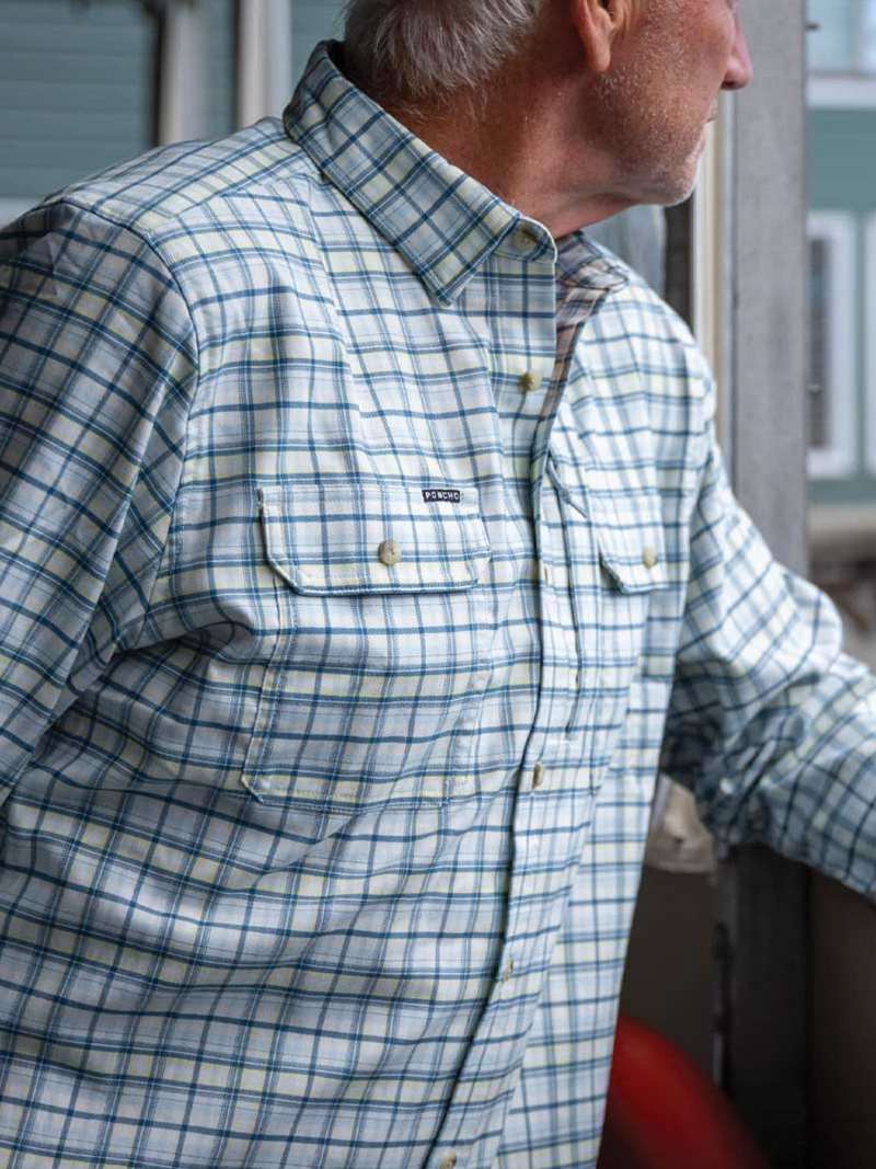 Poncho Flannel Shirt- The Bar Harbor