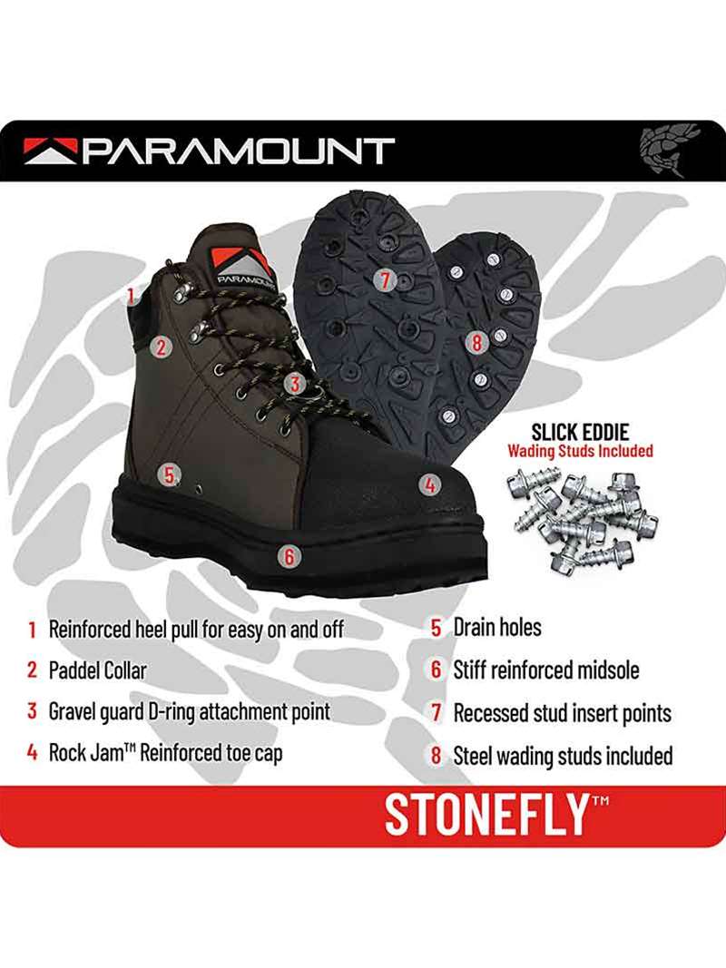 Paramount Outdoors Cleated Wading Boots