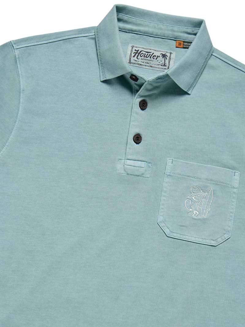 Holwer Brothers Pilgrimage Polo in Riviera Blue