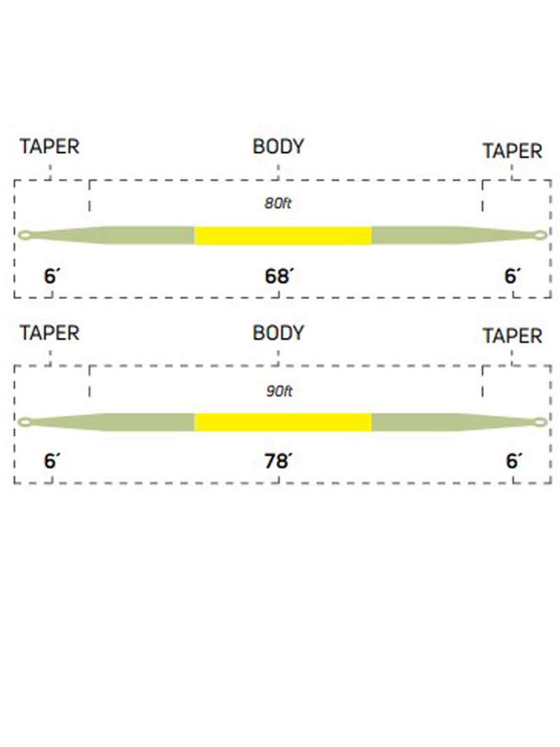 Cortland Trout Series Trout Double Taper fly line