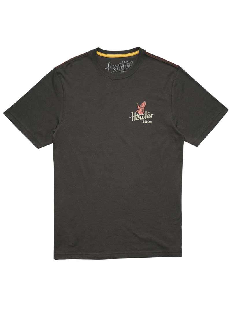 Howler Brothers Electric Mangroves T-Shirt in Navy Heather