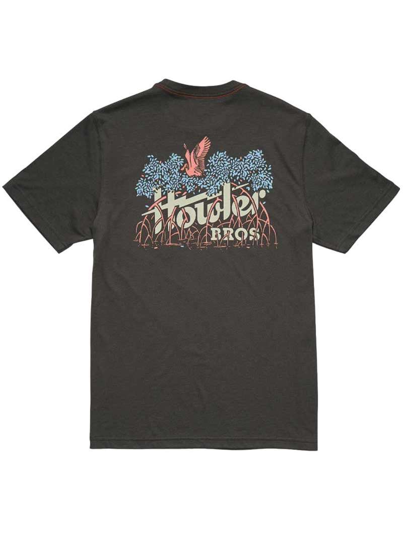 Howler Brothers Electric Mangroves T-Shirt in Navy Heather