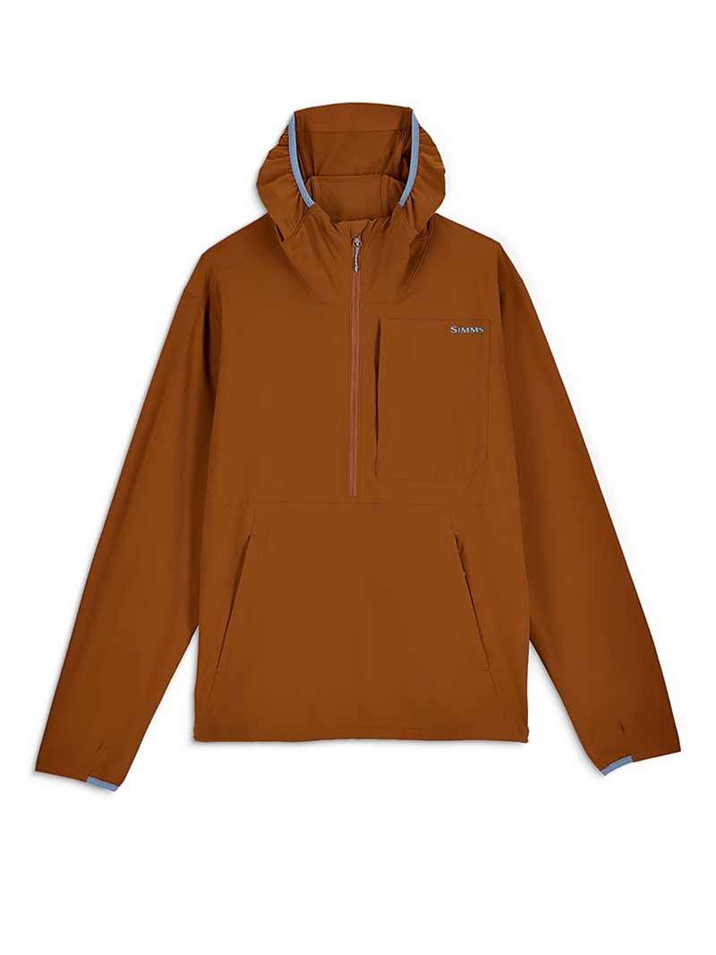 Simms Rogue Stretch Half-Zip Pullover- stonefly