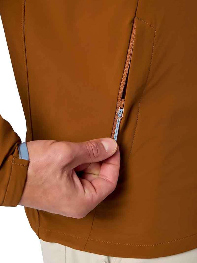Simms Rogue Stretch Half-Zip Pullover- stonefly