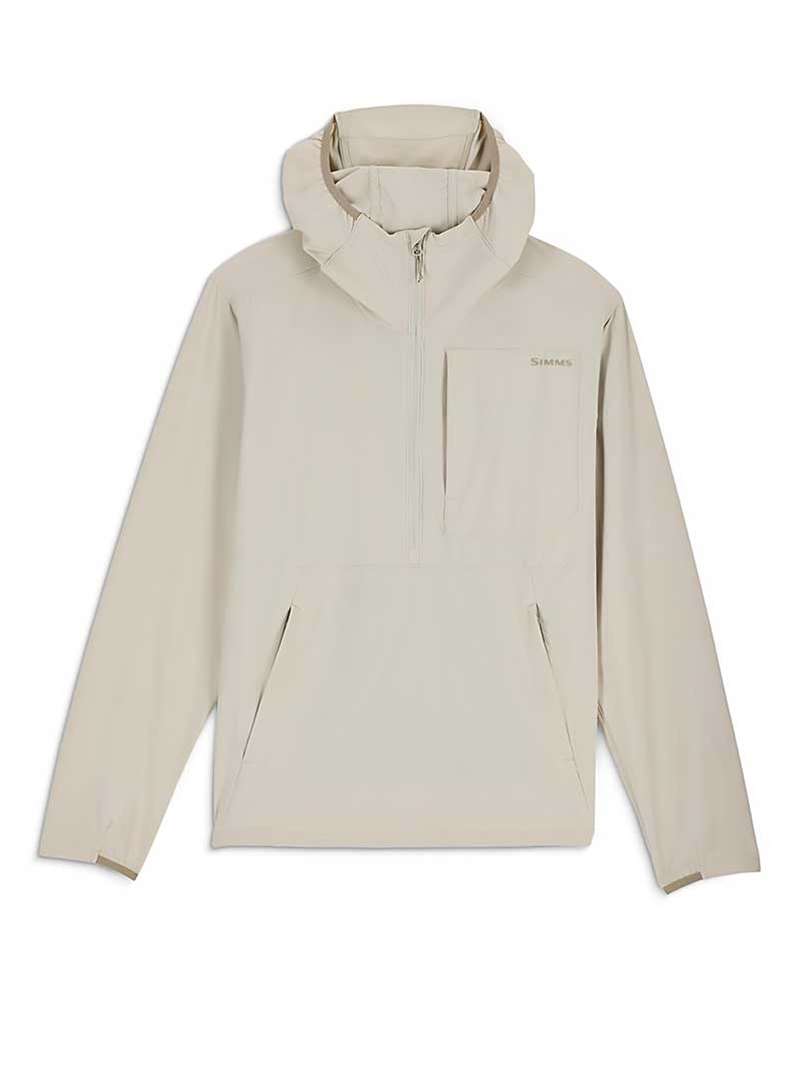 Simms Rogue Stretch Half-Zip Pullover- burnished clay