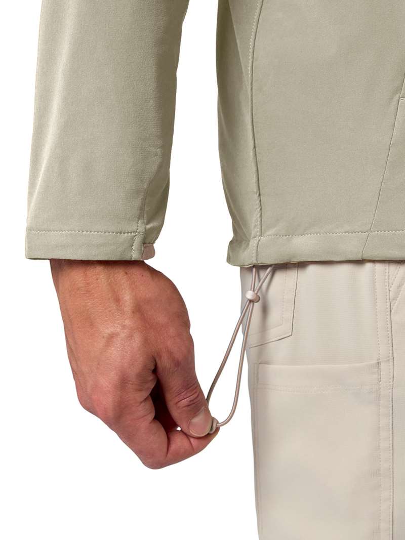 Simms Rogue Stretch Half-Zip Pullover- burnished clay