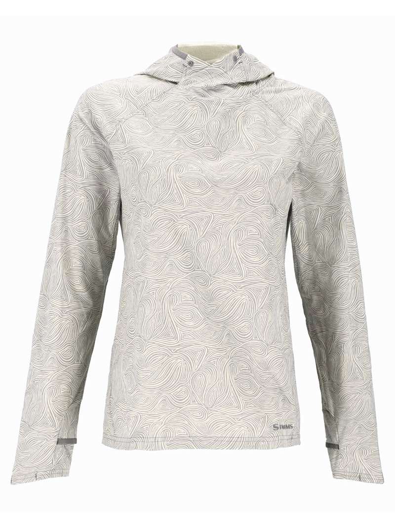 Simms Women's Solarflex Hoody- Swirl Shale