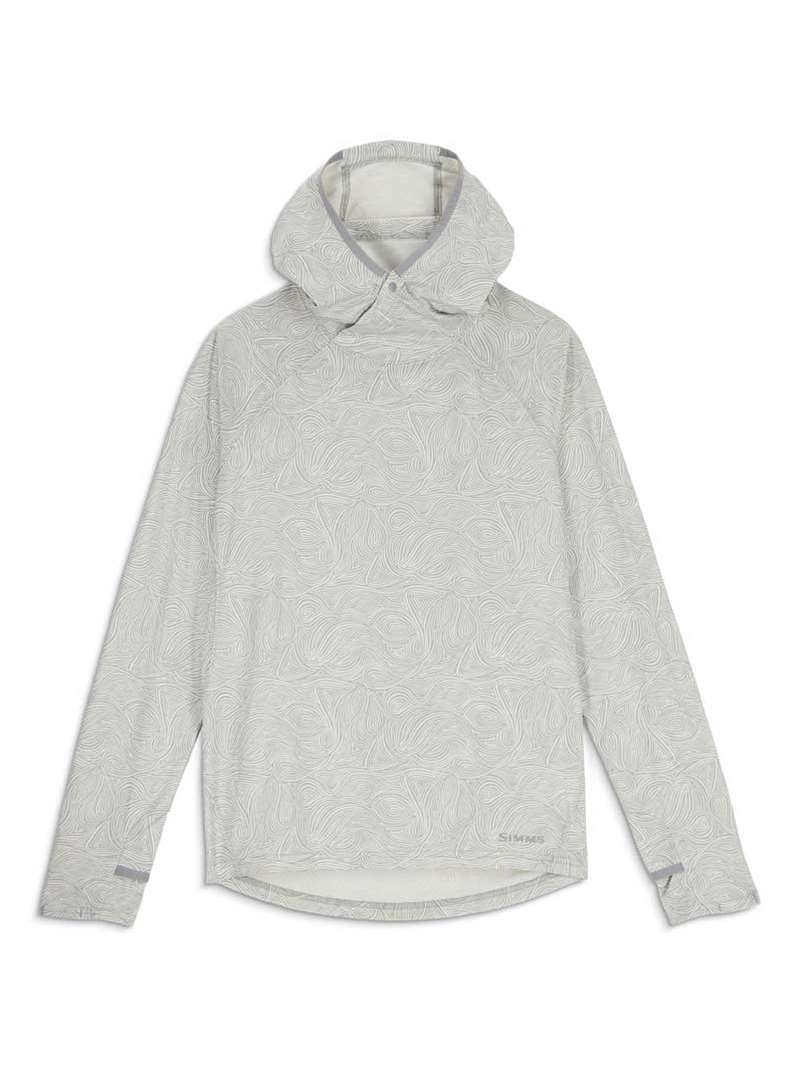 Simms Women's Solarflex Hoody- Swirl Shale