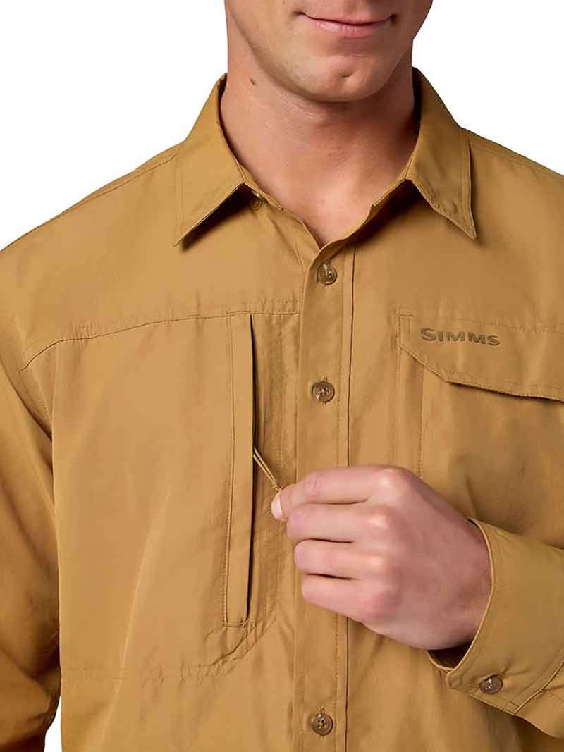Simms Guide Shirt- sepia