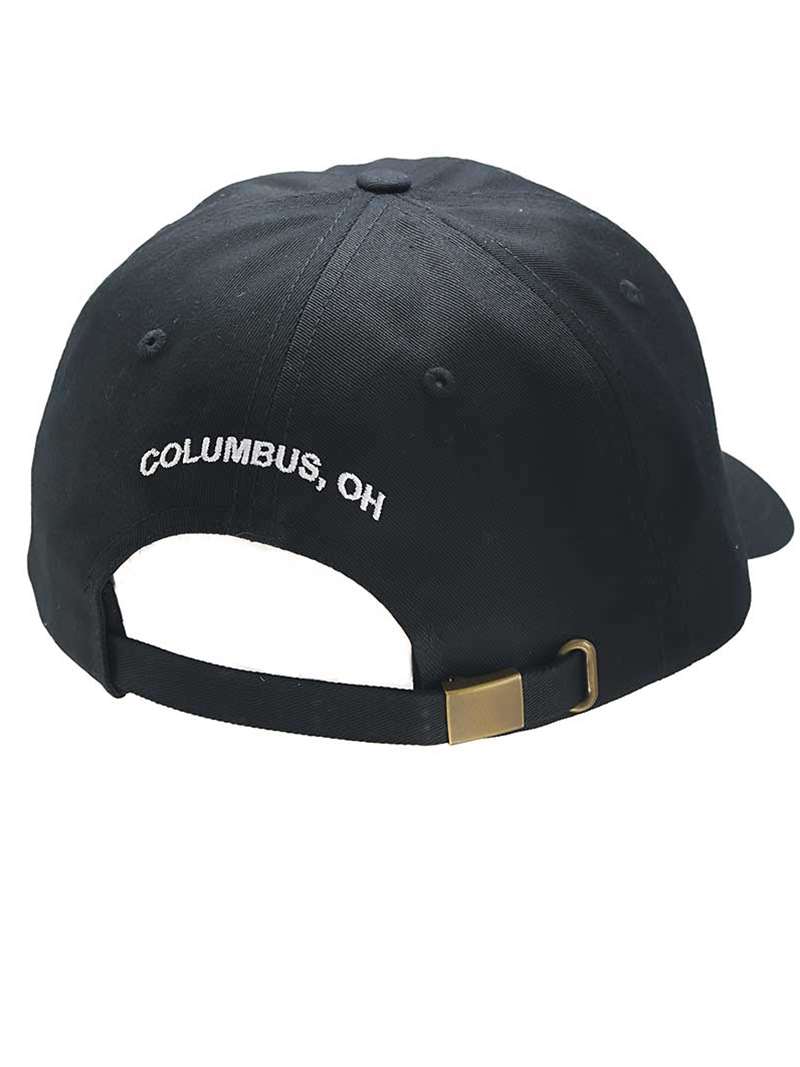 Mad River Outfitters Stacked Dad Hat- black