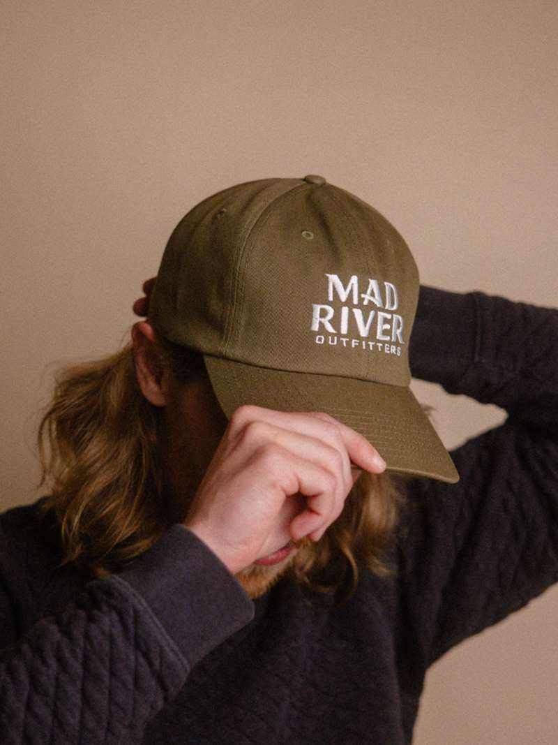 Mad River Outfitters Stacked Dad Hat- loden