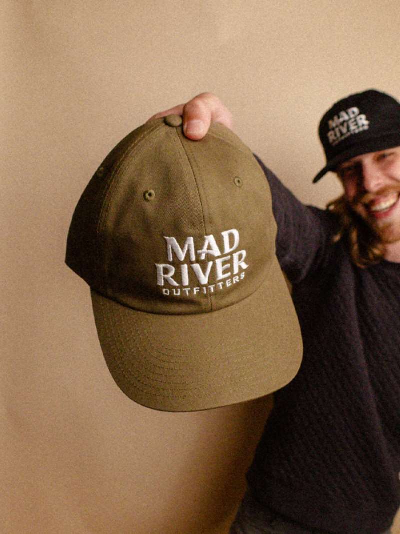 Mad River Outfitters Stacked Dad Hat- loden