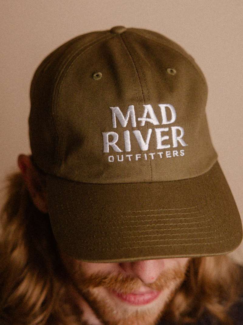 Mad River Outfitters Stacked Dad Hat- loden