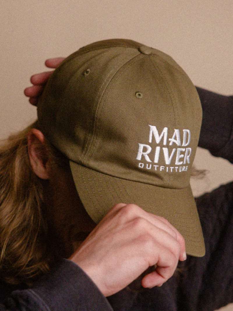 Mad River Outfitters Stacked Dad Hat- loden