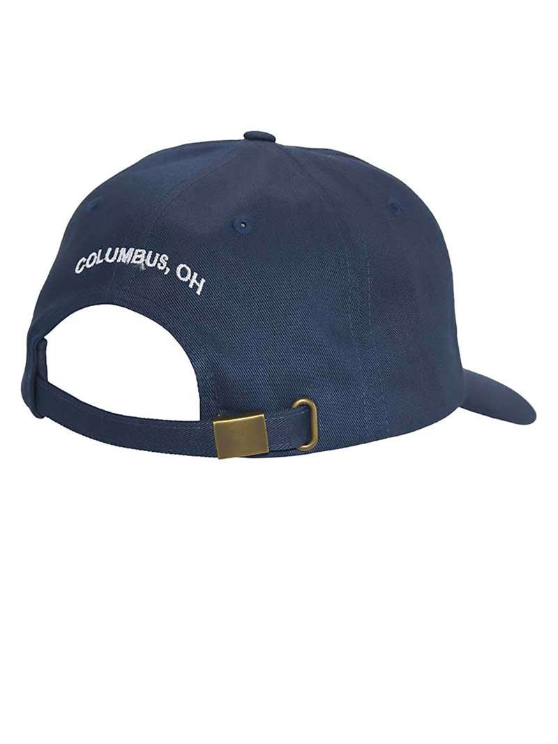 Mad River Outfitters Stacked Dad Hat- navy