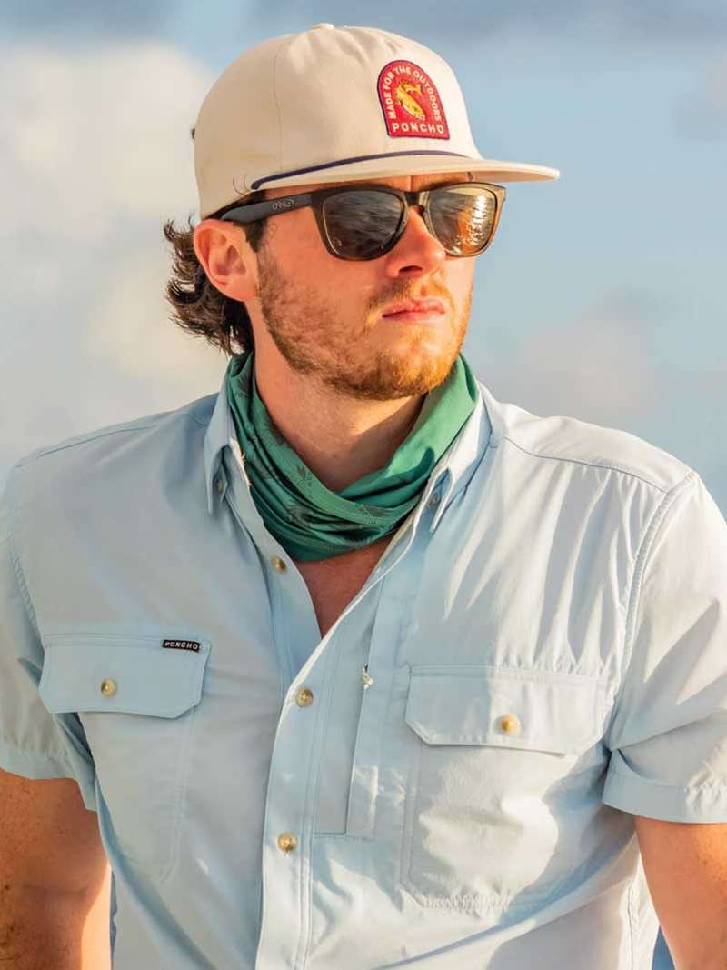 Poncho Original SS in Blue Steel