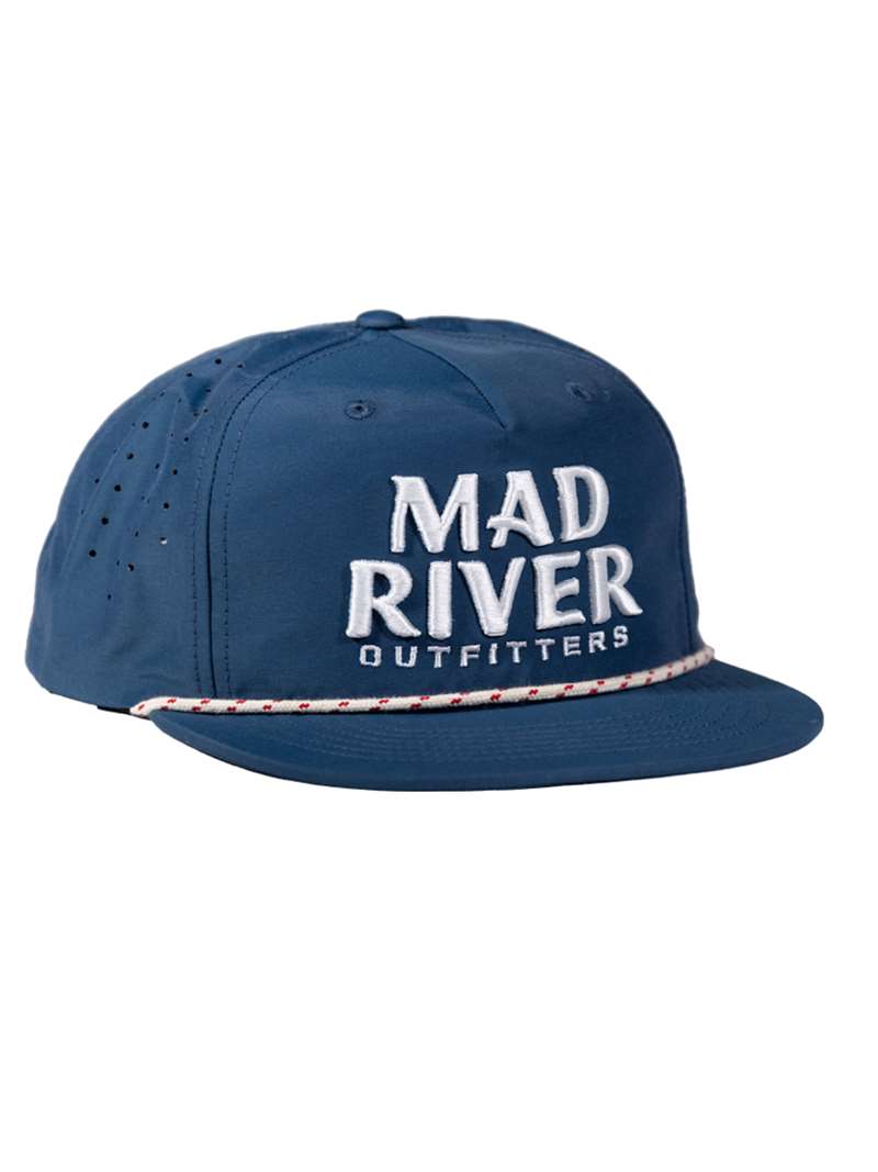 Mad River Outfitters Performance Pinch Front Gramps Hat- navy