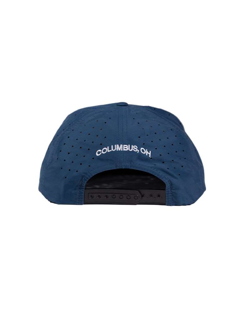 Mad River Outfitters Performance Pinch Front Gramps Hat- navy
