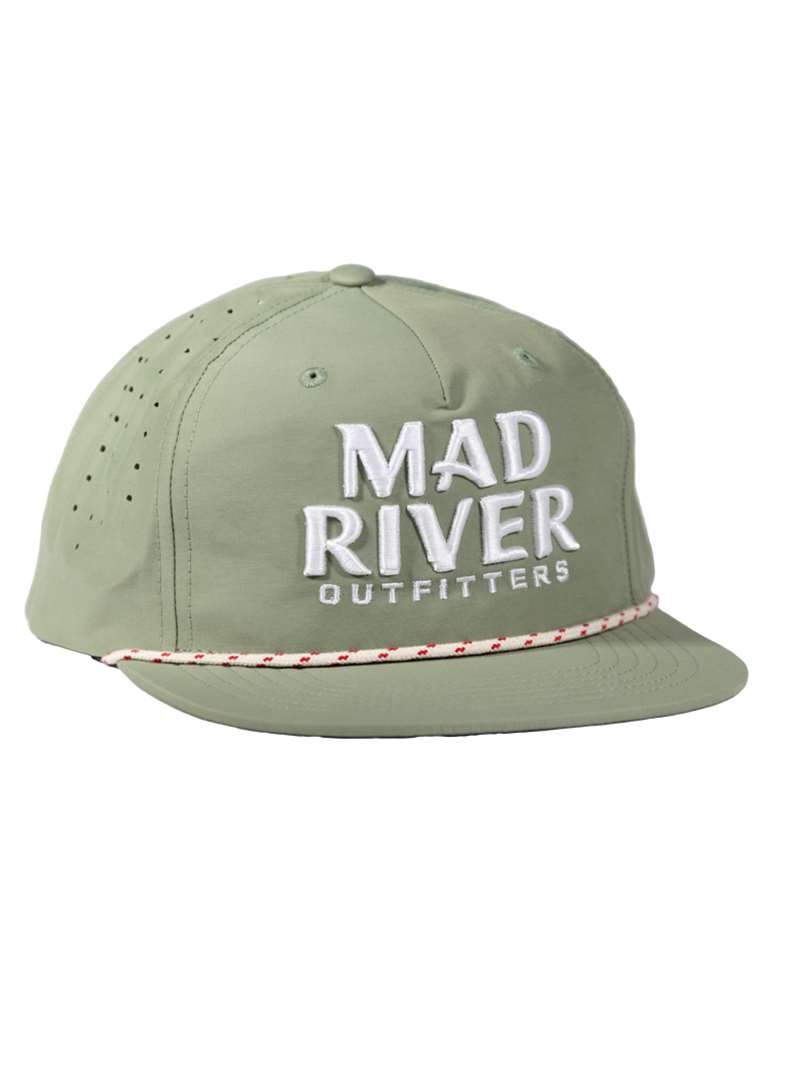 Mad River Outfitters Performance Pinch Front Gramps Hat- olive