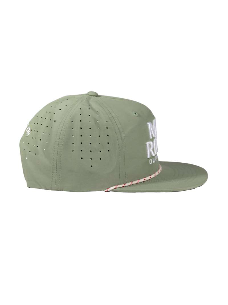 Mad River Outfitters Performance Pinch Front Gramps Hat- olive