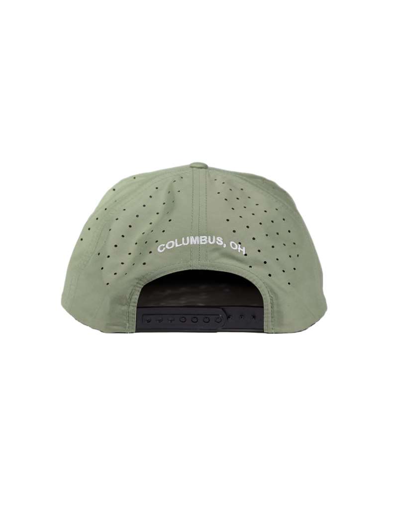 Mad River Outfitters Performance Pinch Front Gramps Hat- olive