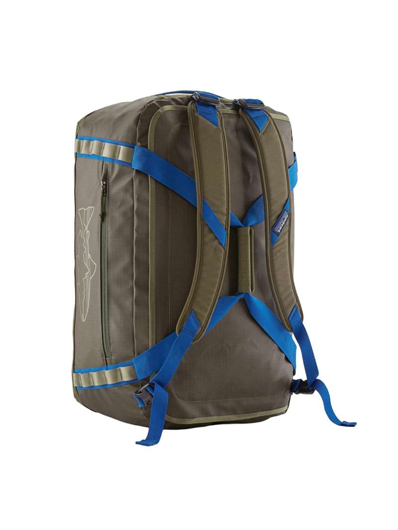 The Patagonia Black Hole Duffel 55L is a workhorse that organizes your gear and has enough space for a fun-hog weekend or a well-organized extended trip.