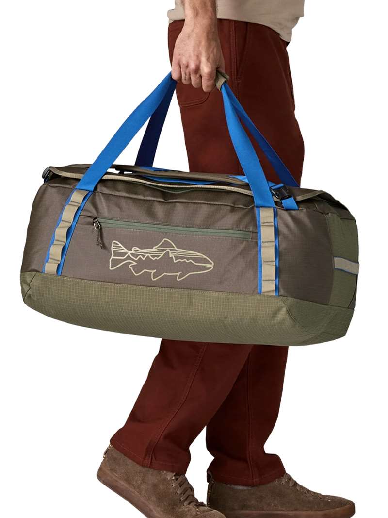 The Patagonia Black Hole Duffel 55L is a workhorse that organizes your gear and has enough space for a fun-hog weekend or a well-organized extended trip.