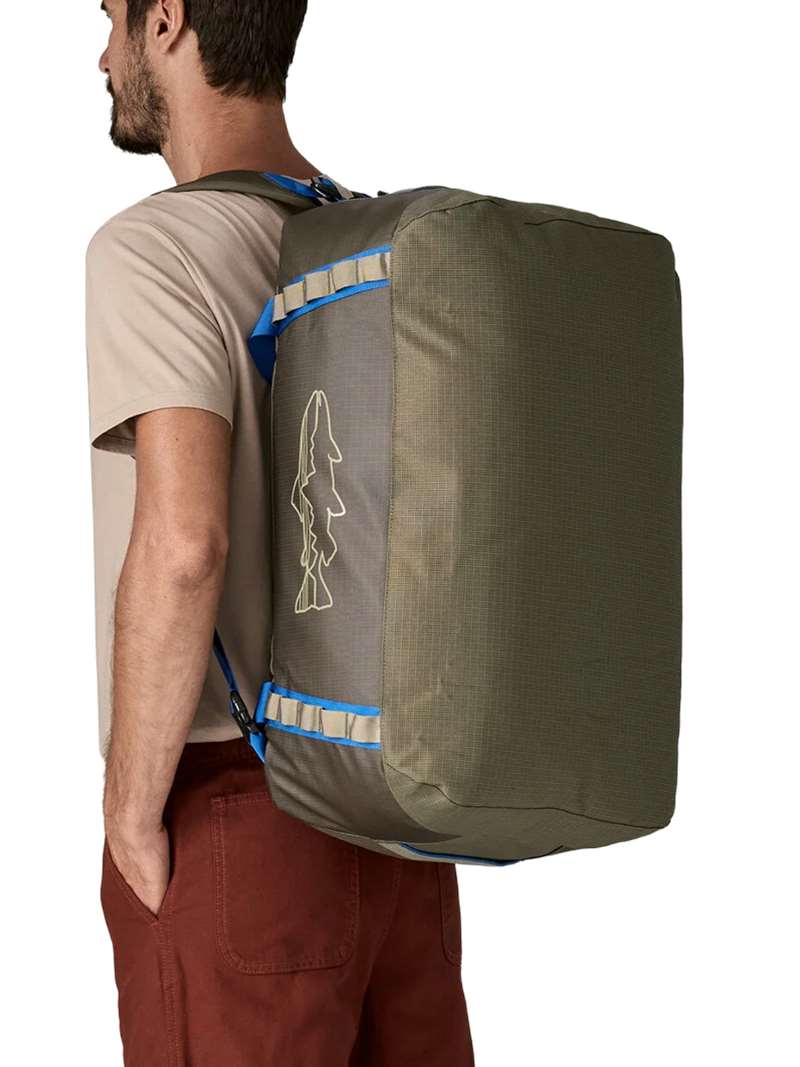 The Patagonia Black Hole Duffel 55L is a workhorse that organizes your gear and has enough space for a fun-hog weekend or a well-organized extended trip.